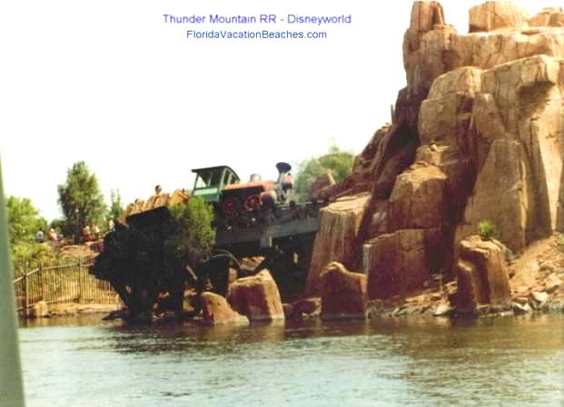 Florida Disney World Thunder Mountain ride