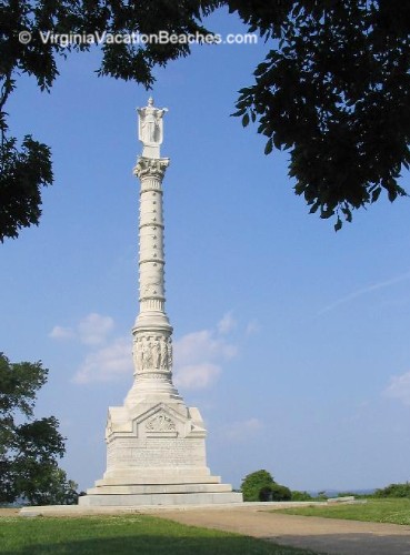 Yorktown Monument - Interesting Virginia Vacation Attraction