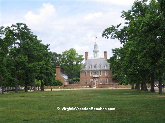 Governors Mansion - Williamsburg Colony Attraction - VA